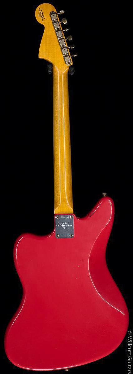 Fender Custom Shop 1963 Jaguar Journeyman Relic Faded Fiesta Red