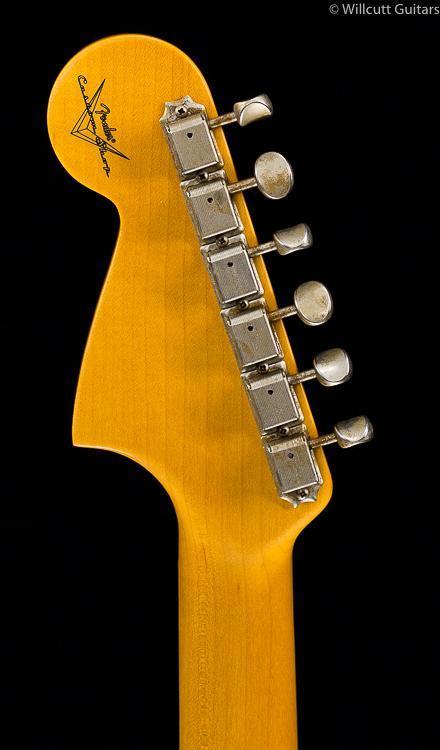 Fender Custom Shop 1963 Jaguar Journeyman Relic Faded Fiesta Red