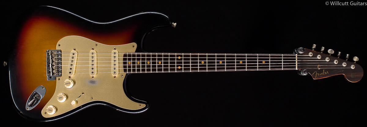 Fender Custom Shop LTD '50s Stratocaster RW Neck Journeyman Relic 3-Tone Sunburst