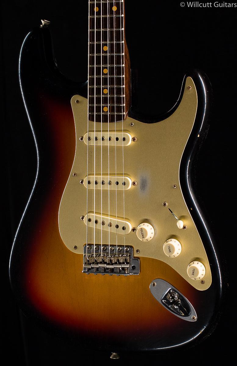 Fender Custom Shop LTD '50s Stratocaster RW Neck Journeyman Relic 3-Tone Sunburst