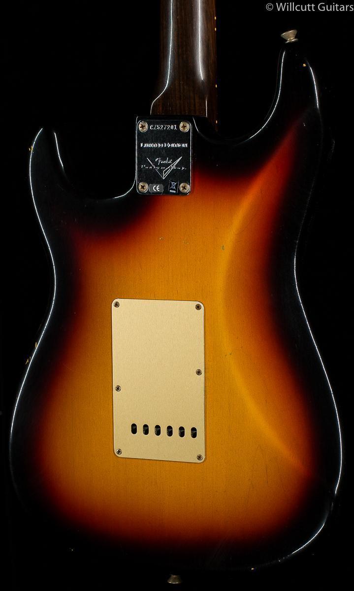 Fender Custom Shop LTD '50s Stratocaster RW Neck Journeyman Relic 3-Tone Sunburst