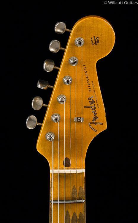 Fender Custom Shop 1957 Strat Heavy Relic Seafoam Green over Pink Paisley