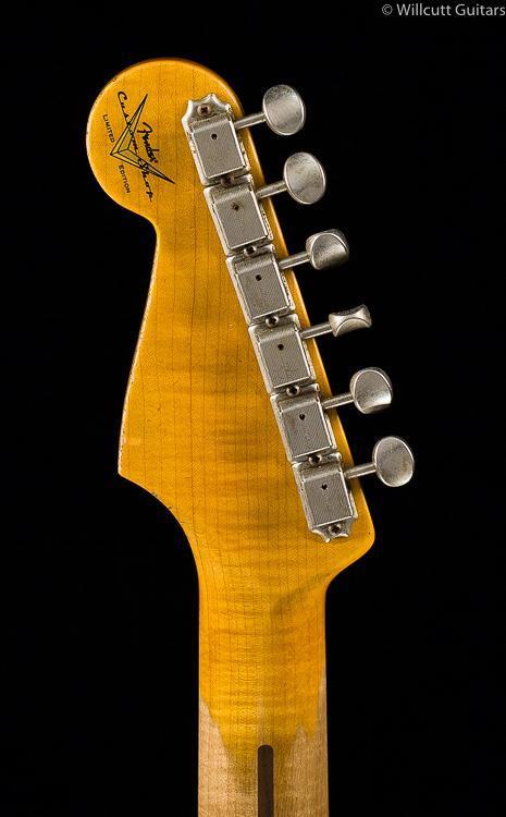Fender Custom Shop 1957 Strat Heavy Relic Seafoam Green over Pink Paisley