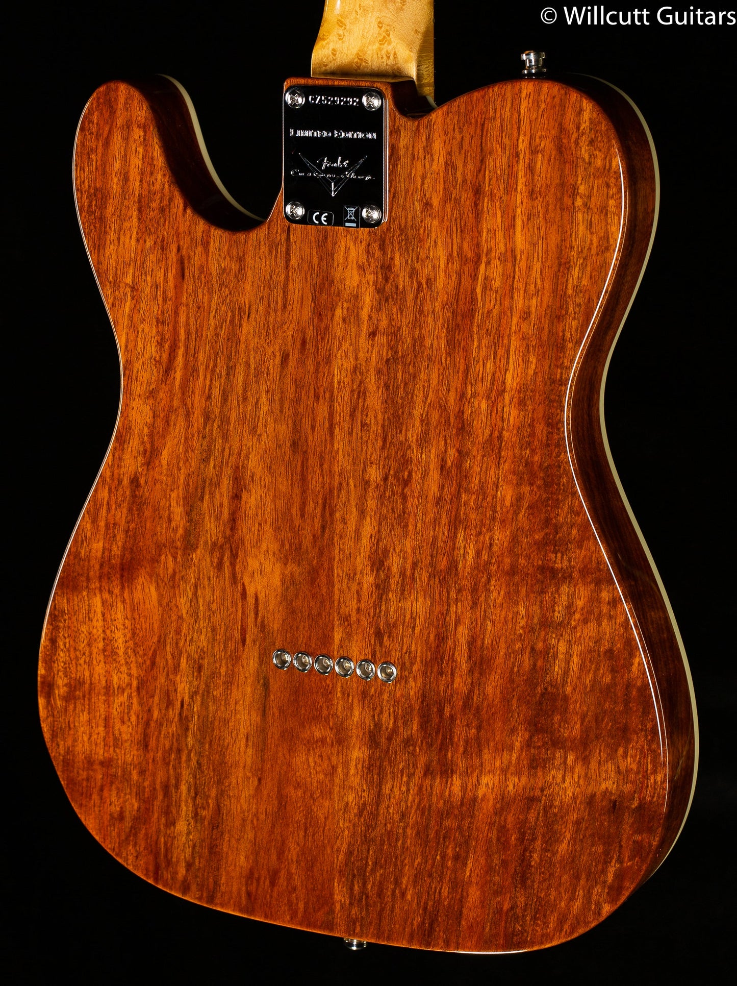 Fender Custom Shop Artisan Tele Caballo Tono Ligero Koa (292)