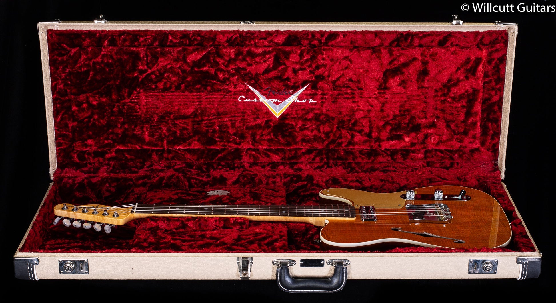 Fender Custom Shop Artisan Tele Caballo Tono Ligero Koa (292)