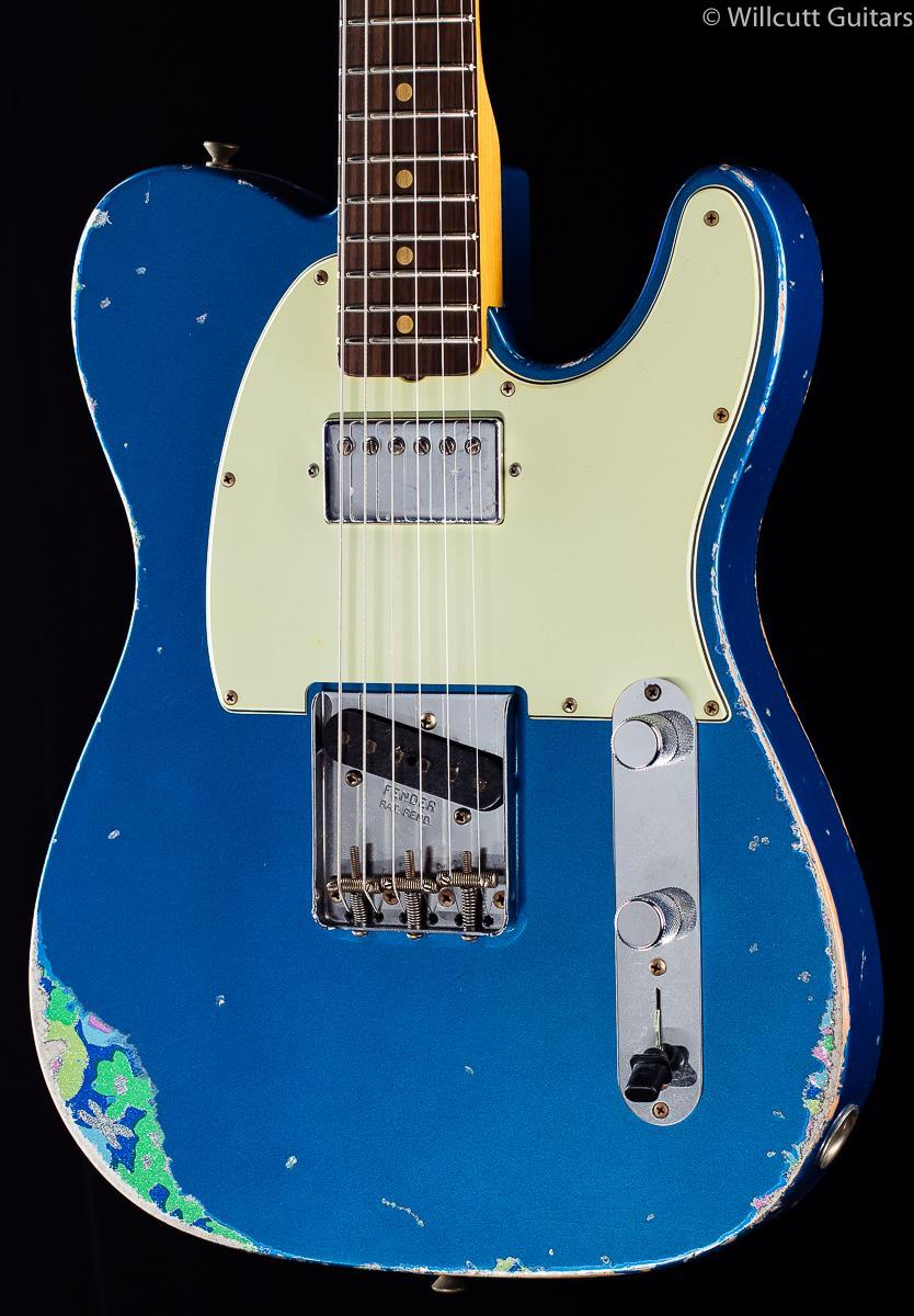 Fender Custom Shop LTD 60s HS Tele Lake Placid Blue over Blue Flower (964)