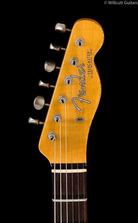 Fender Custom Shop LTD 60s HS Tele Lake Placid Blue over Blue Flower (964)