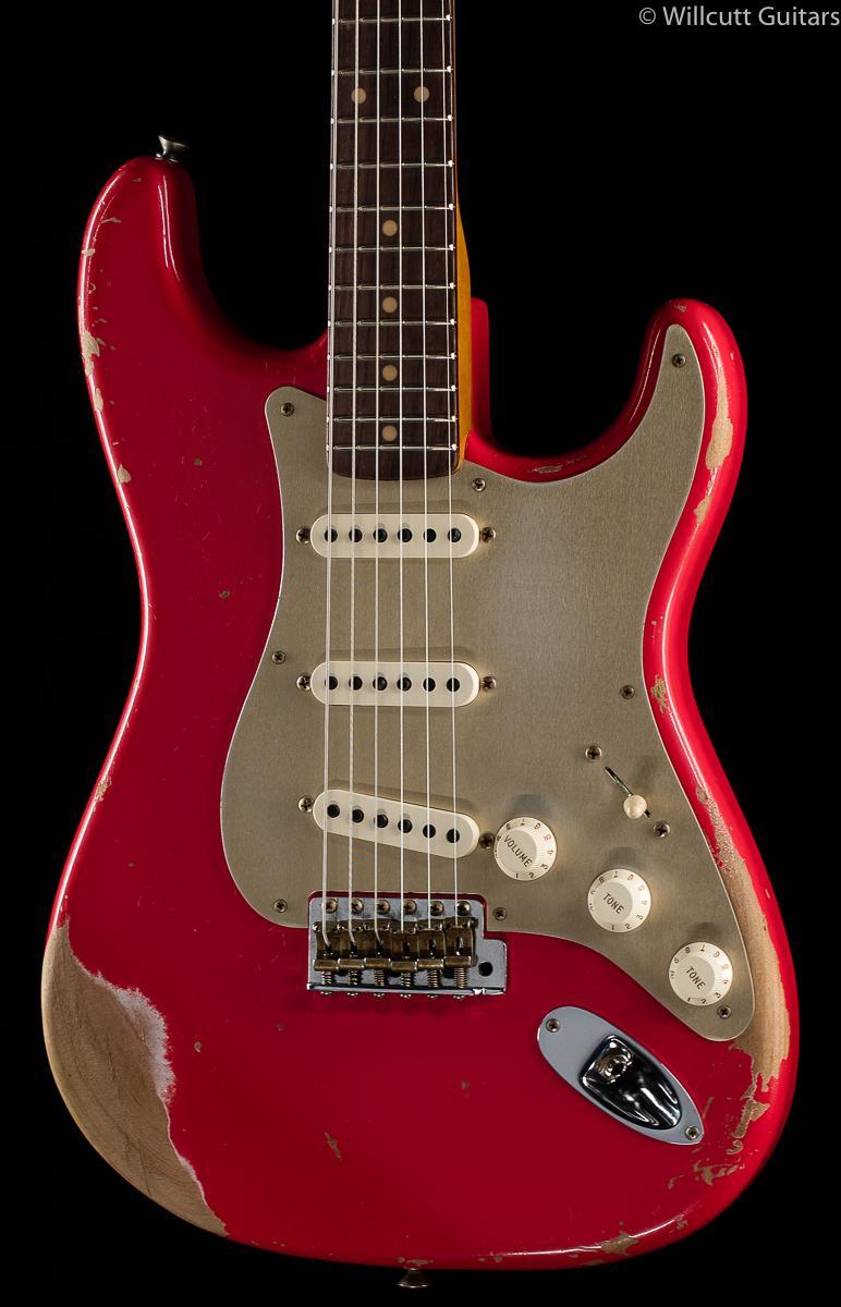 Fender Custom Shop LTD 2017 Heavy Relic '59 Strat Roasted Aged Fiesta Red (663)