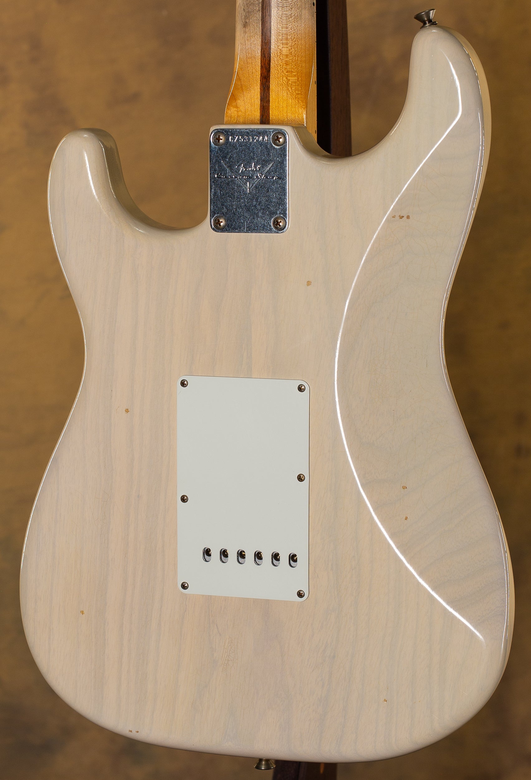 Fender Custom Shop Eric Clapton Signature Stratocaster Journeyman Relic Aged White Blonde
