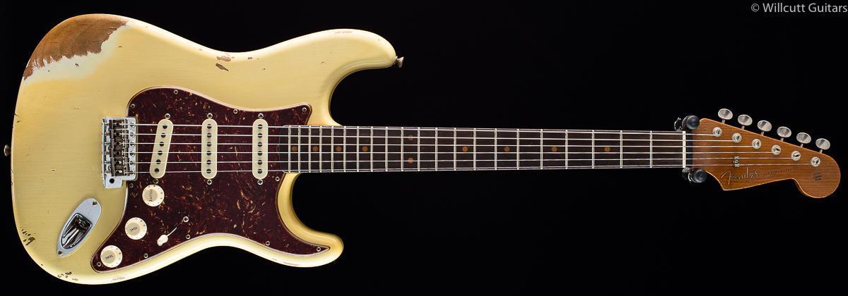 Fender Custom Shop LTD '60 Roasted Strat Heavy Relic Aged Vintage White