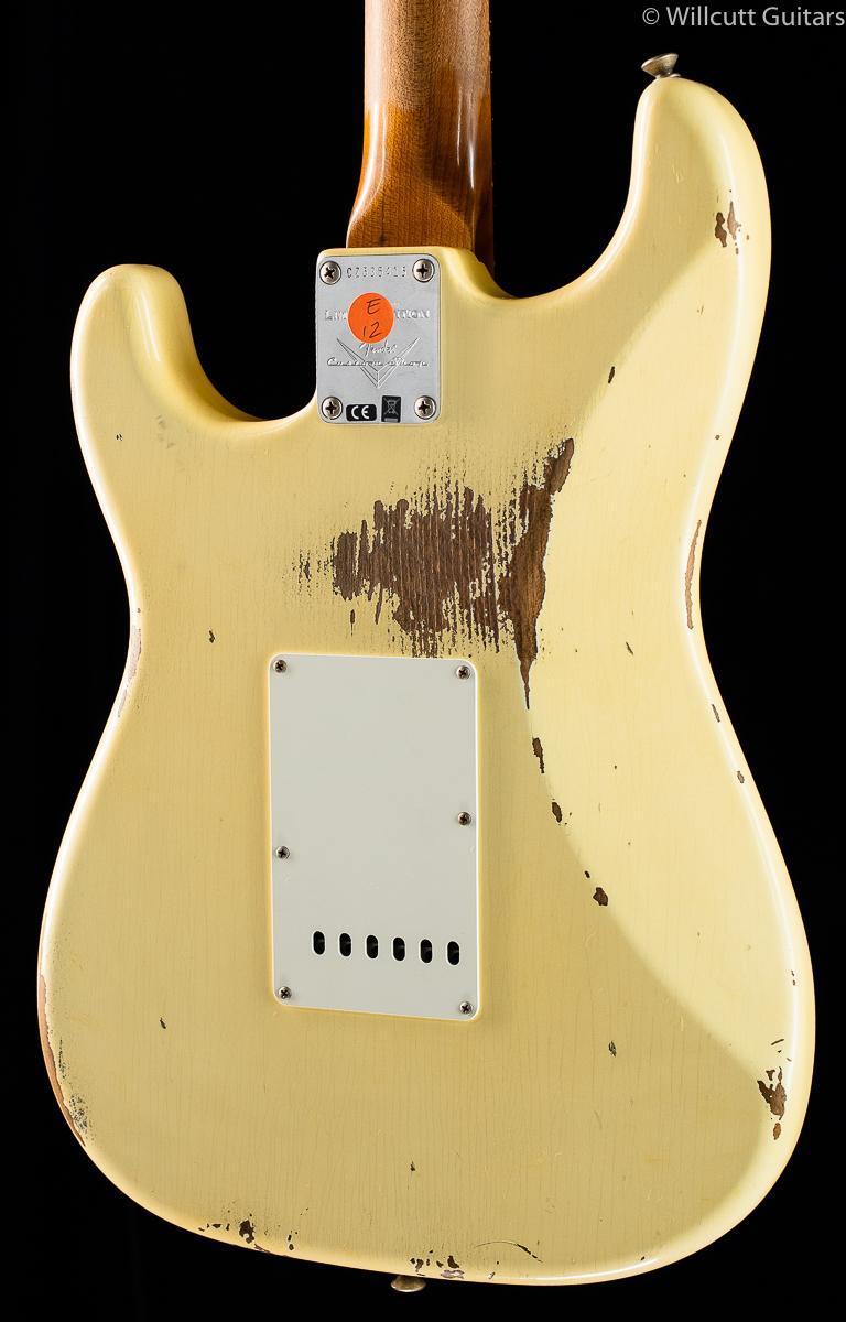 Fender Custom Shop LTD '60 Roasted Strat Heavy Relic Aged Vintage White