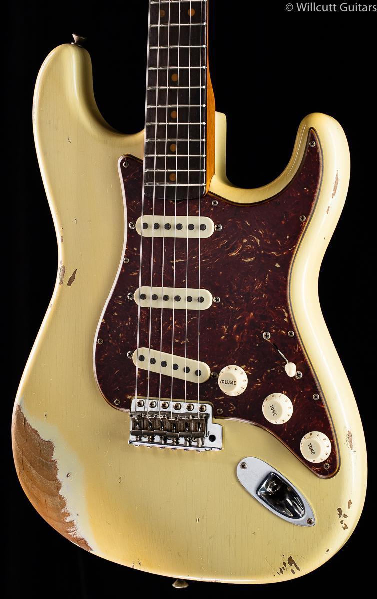 Fender Custom Shop LTD '60 Roasted Strat Heavy Relic Aged Vintage White