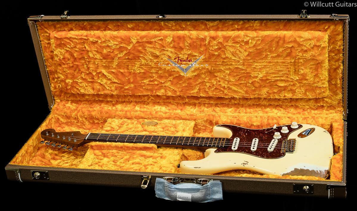 Fender Custom Shop LTD '60 Roasted Strat Heavy Relic Aged Vintage White
