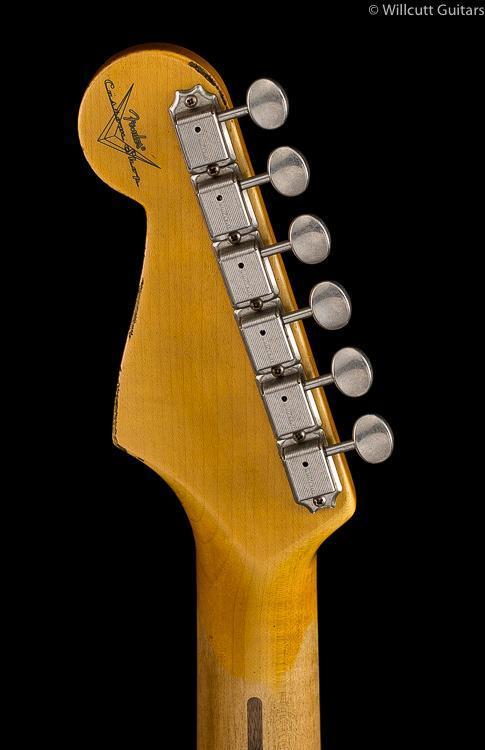 Fender Custom Shop 2019 '59 Stratocaster Heavy Relic Faded Chocolate 3-Color Sunburst