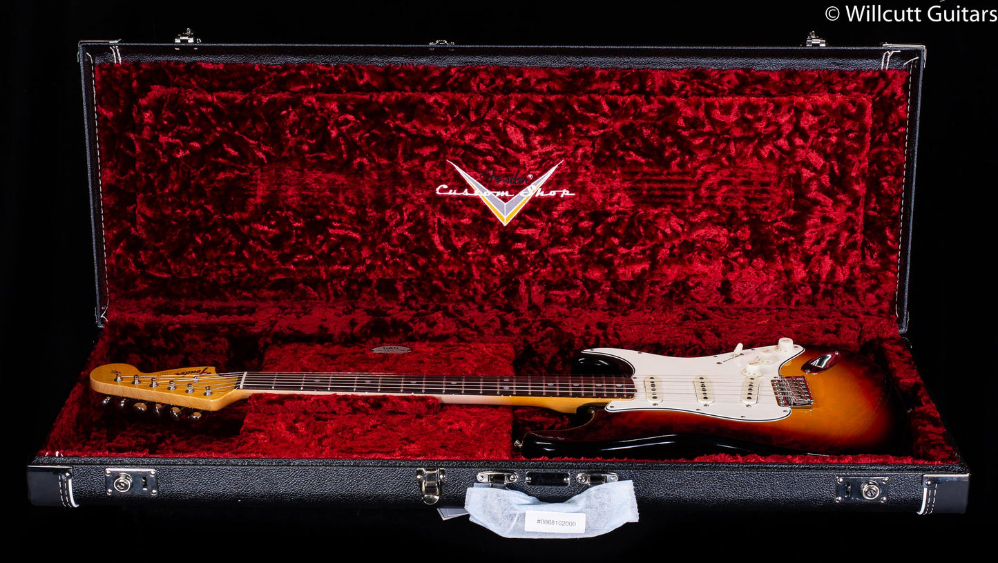 Fender Custom Shop 1966 Stratocaster Deluxe Closet Classic 3-Color Sunburst (100)