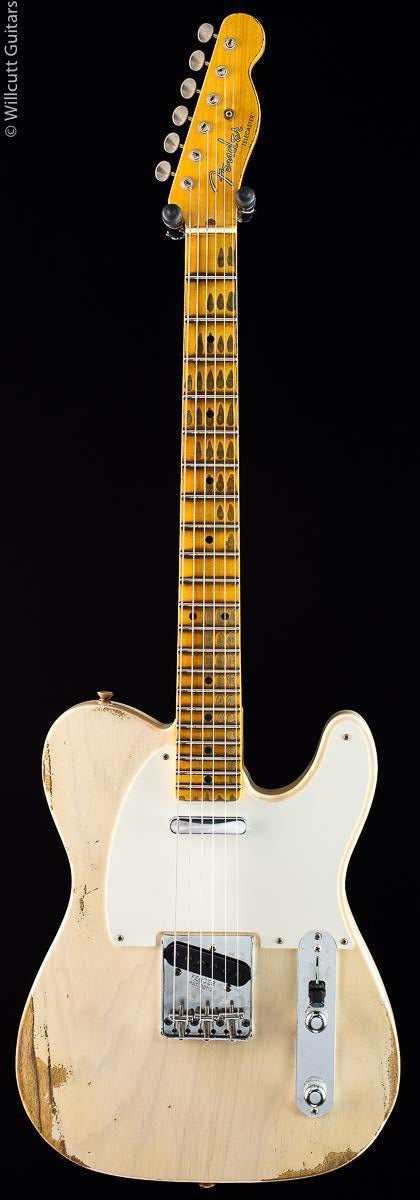 Fender Custom Shop Summer '18 LTD 1954 Tele Heavy Relic Aged White Blonde