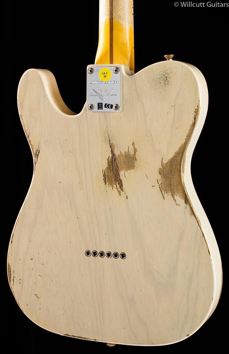 Fender Custom Shop Summer '18 LTD 1954 Tele Heavy Relic Aged White Blonde