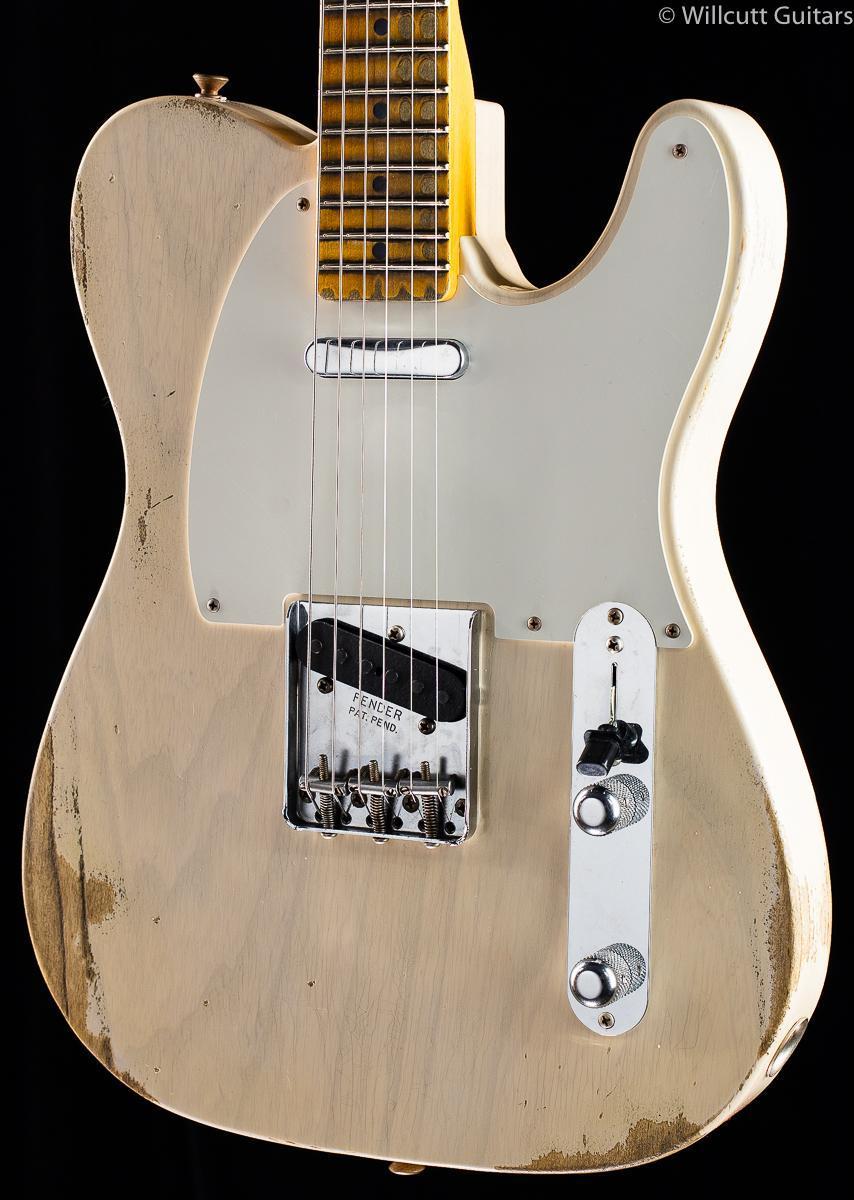Fender Custom Shop Summer '18 LTD 1954 Tele Heavy Relic Aged White Blonde