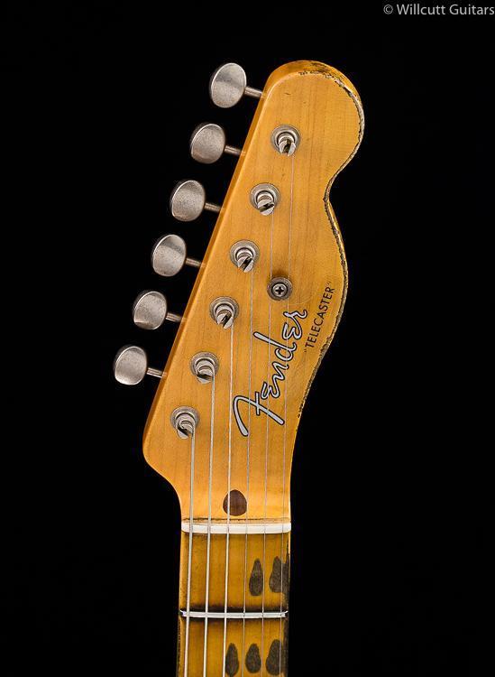 Fender Custom Shop Summer '18 LTD 1954 Tele Heavy Relic Aged White Blonde