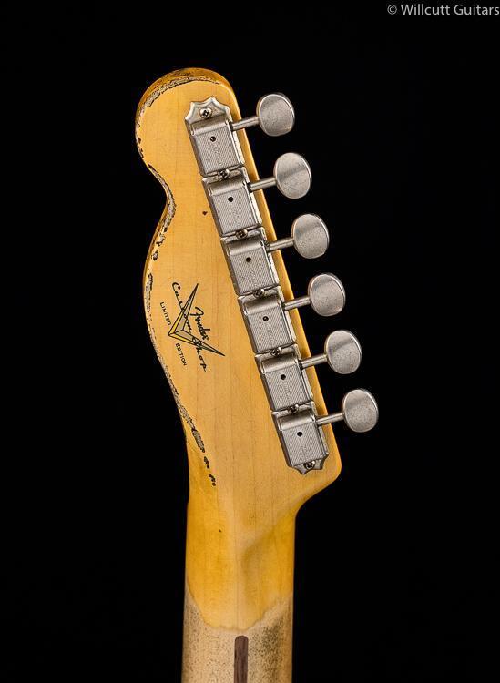 Fender Custom Shop Summer '18 LTD 1954 Tele Heavy Relic Aged White Blonde