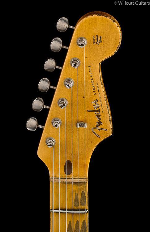 Fender Custom Shop 2019 '59 Stratocaster Heavy Relic Aged Black