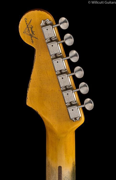 Fender Custom Shop 2019 '59 Stratocaster Heavy Relic Aged Black