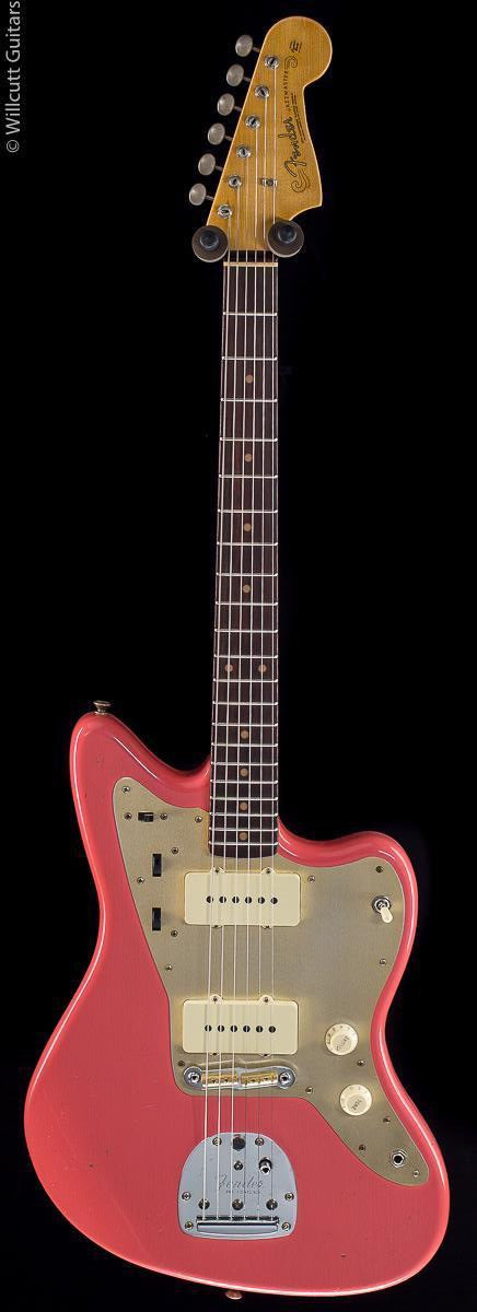Fender Custom Shop 1959 Jazzmaster Journeyman Relic Super Faded Fiesta Red