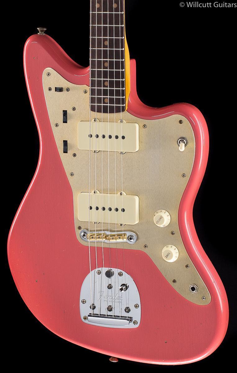 Fender Custom Shop 1959 Jazzmaster Journeyman Relic Super Faded Fiesta Red