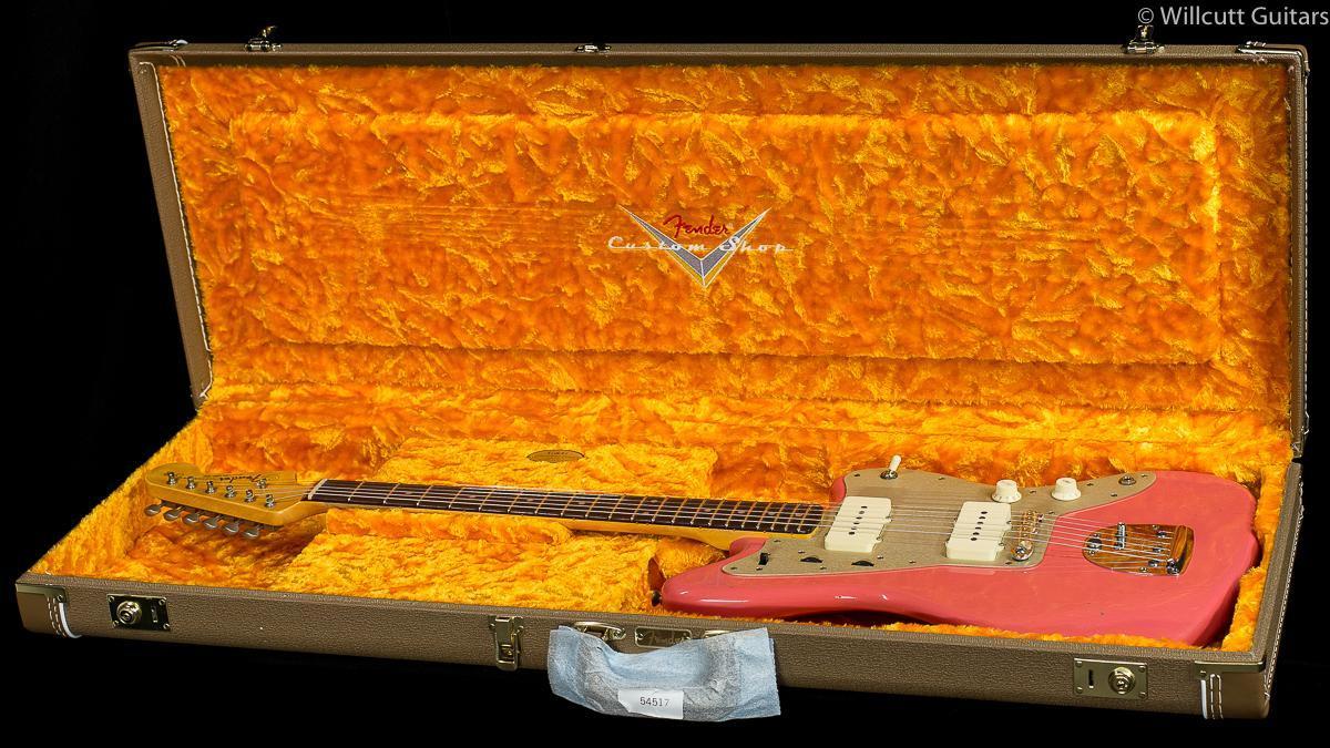 Fender Custom Shop 1959 Jazzmaster Journeyman Relic Super Faded Fiesta Red