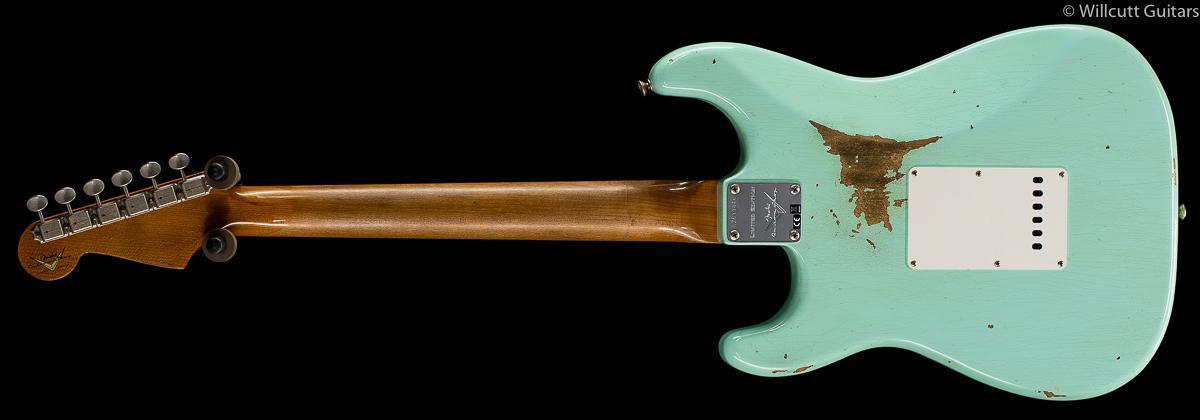 Fender Custom Shop Roasted '60 Strat Heavy Relic NAMM LTD Aged Surf Green