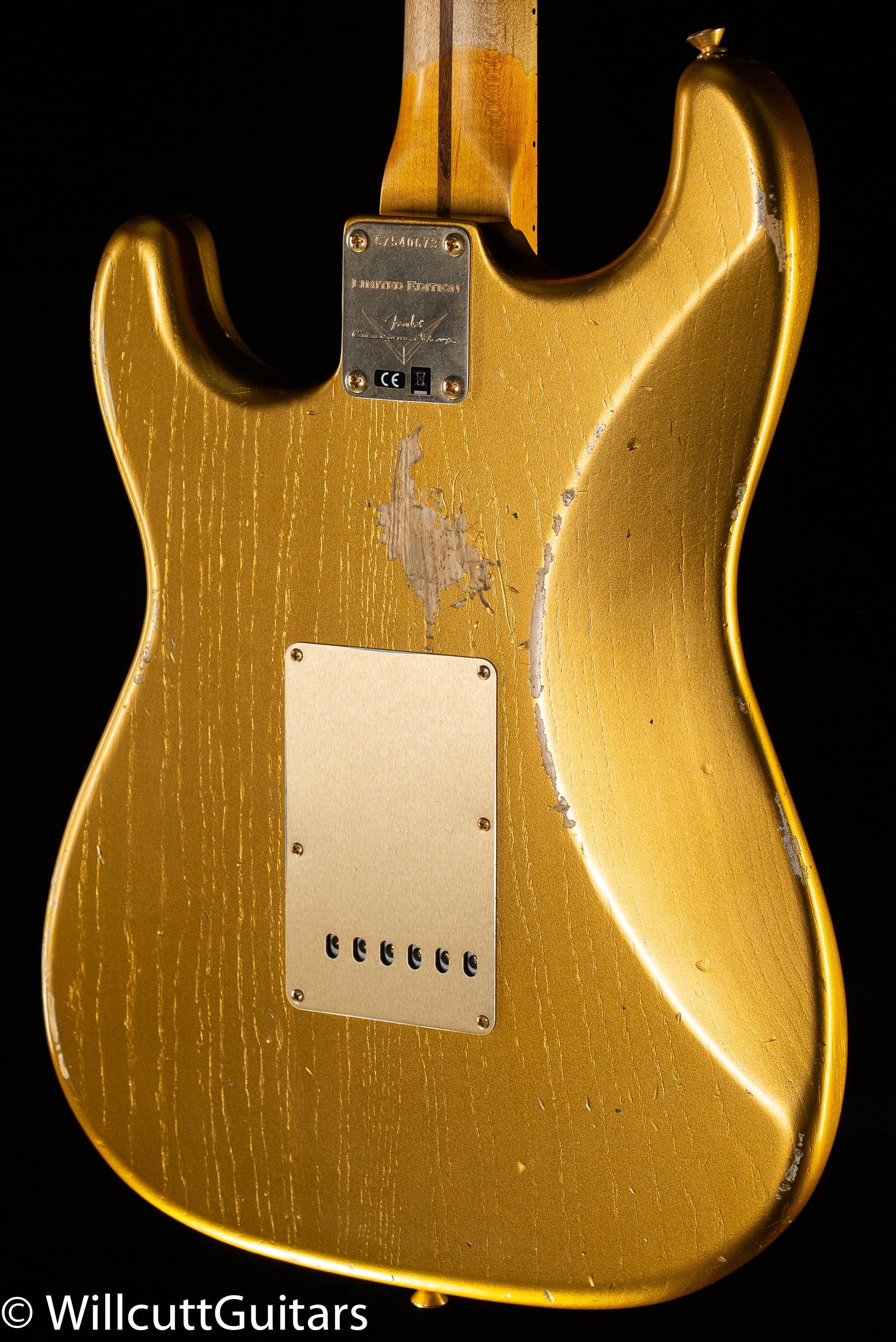 Fender Custom Shop LTD '55 Stratocaster Relic Aged HLE Gold