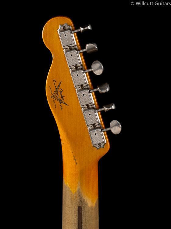 Fender Custom Shop 2019 LTD '50s Vibra Tele Heavy Relic Aged Butterscotch Blonde (467)