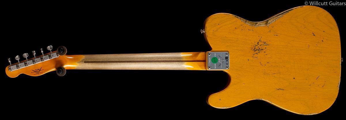 Fender Custom Shop 2019 LTD '50s Vibra Tele Heavy Relic Aged Butterscotch Blonde (467)