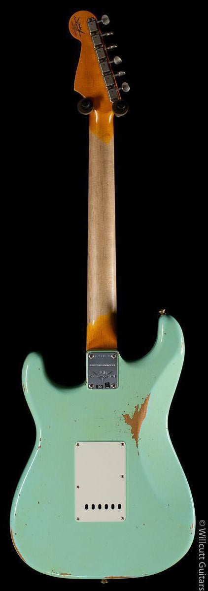 Fender Custom Shop 1964 Stratocaster Thin Skin Relic Faded Surf Green