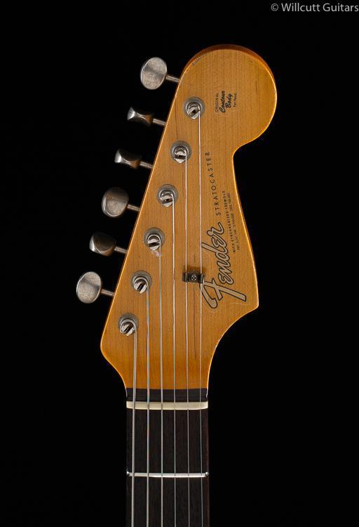 Fender Custom Shop 1964 Stratocaster Thin Skin Relic Faded Surf Green
