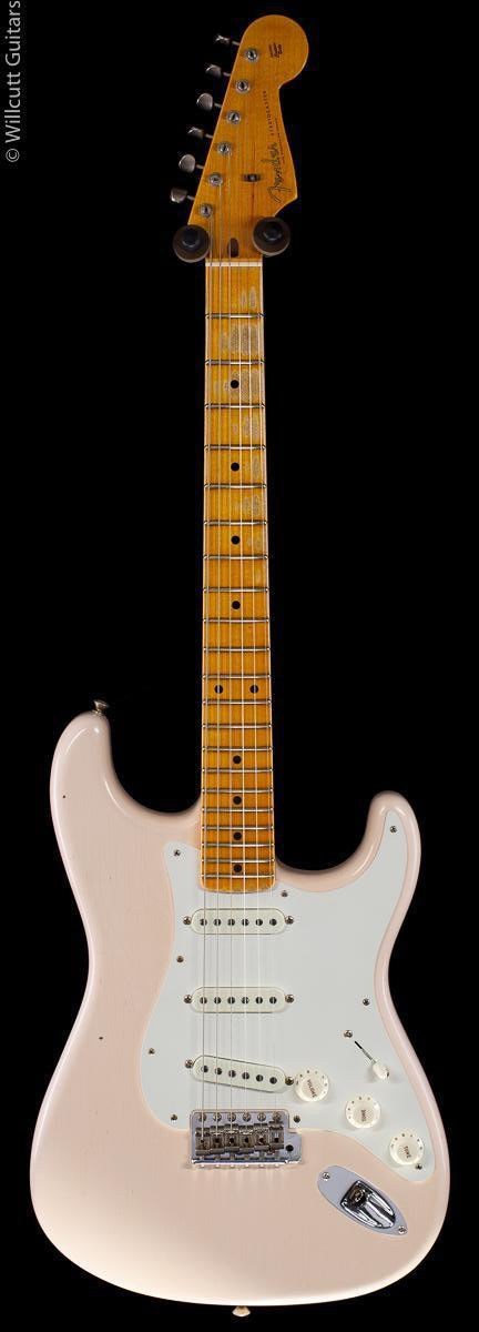 Fender Custom Shop 2019 Limited Edition Tomatillo Strat II Super Super Faded/Aged Shell Pink