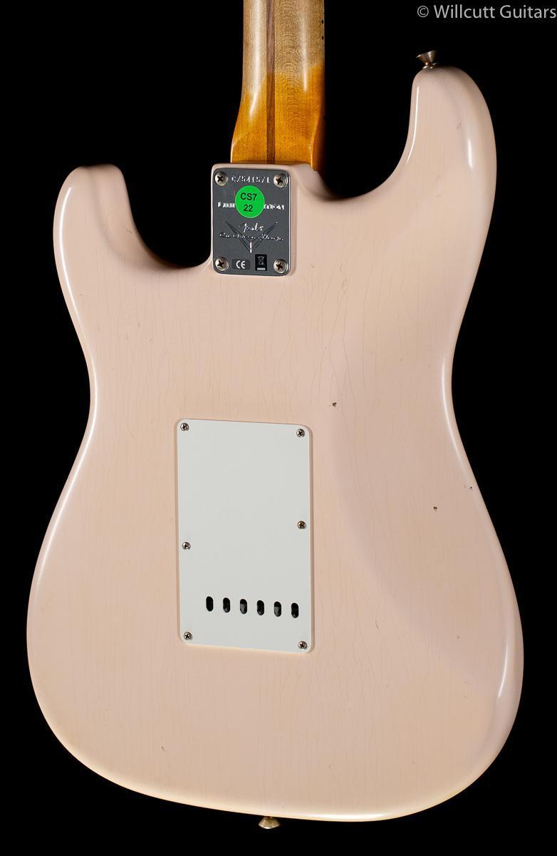 Fender Custom Shop 2019 Limited Edition Tomatillo Strat II Super Super Faded/Aged Shell Pink