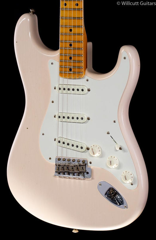 Fender Custom Shop 2019 Limited Edition Tomatillo Strat II Super Super Faded/Aged Shell Pink