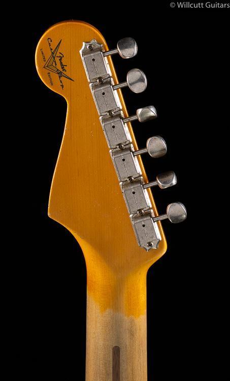 Fender Custom Shop 2019 Limited Edition 1955 Strat Journeyman Relic Wide Fade Chocolate 2-Tone Sunburst