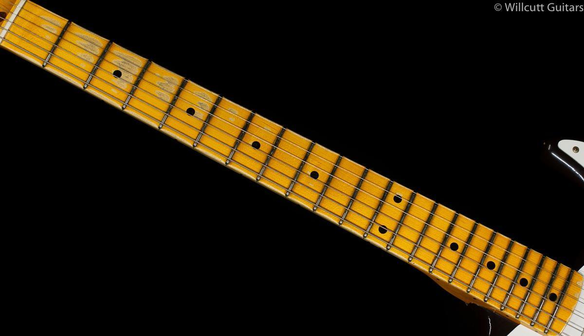 Fender Custom Shop 2019 Limited Edition 1955 Strat Journeyman Relic Wide Fade Chocolate 2-Tone Sunburst