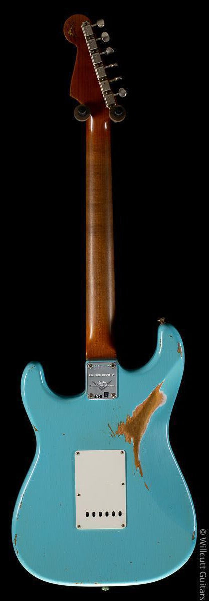 Fender Custom Shop LTD '60 Roasted Stratocaster Heavy Relic Daphne Blue