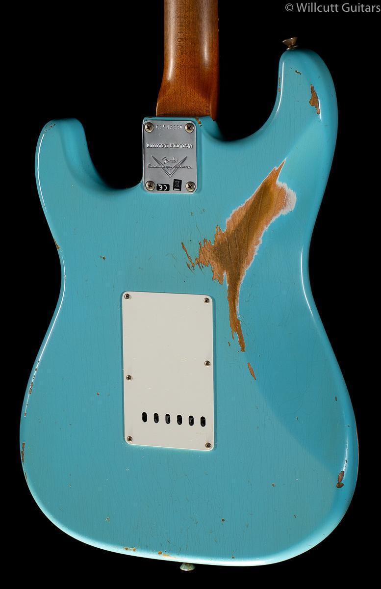 Fender Custom Shop LTD '60 Roasted Stratocaster Heavy Relic Daphne Blue