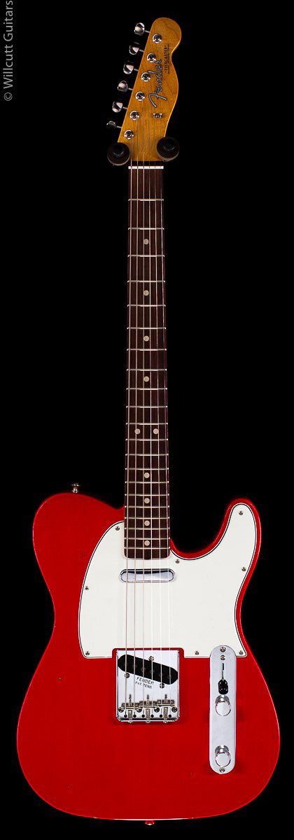 Fender Custom Shop 1963 Tele Journeyman Relic Fiesta Red