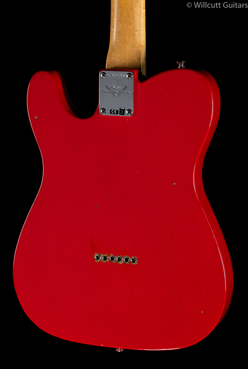 Fender Custom Shop 1963 Tele Journeyman Relic Fiesta Red