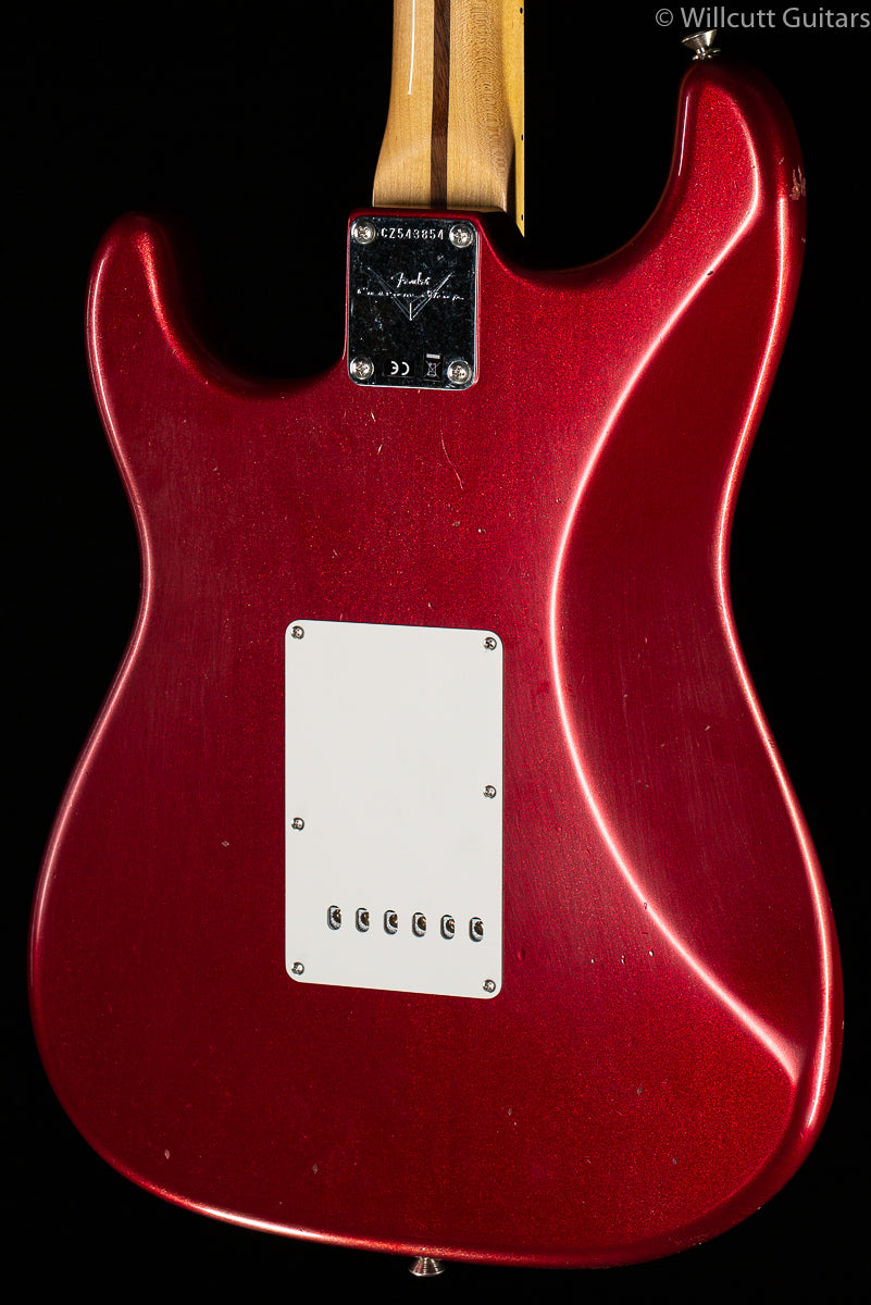 Fender Custom Shop 1970 Stratocaster Journey Relic Aged Firemist Red (854)