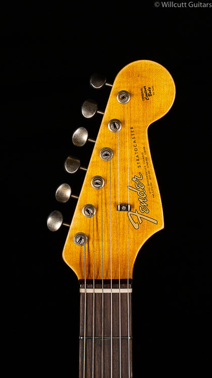 Fender Custom Shop 1964 Stratocaster Journeyman Relic Faded Aged Burgundy Mist Metallic (989)