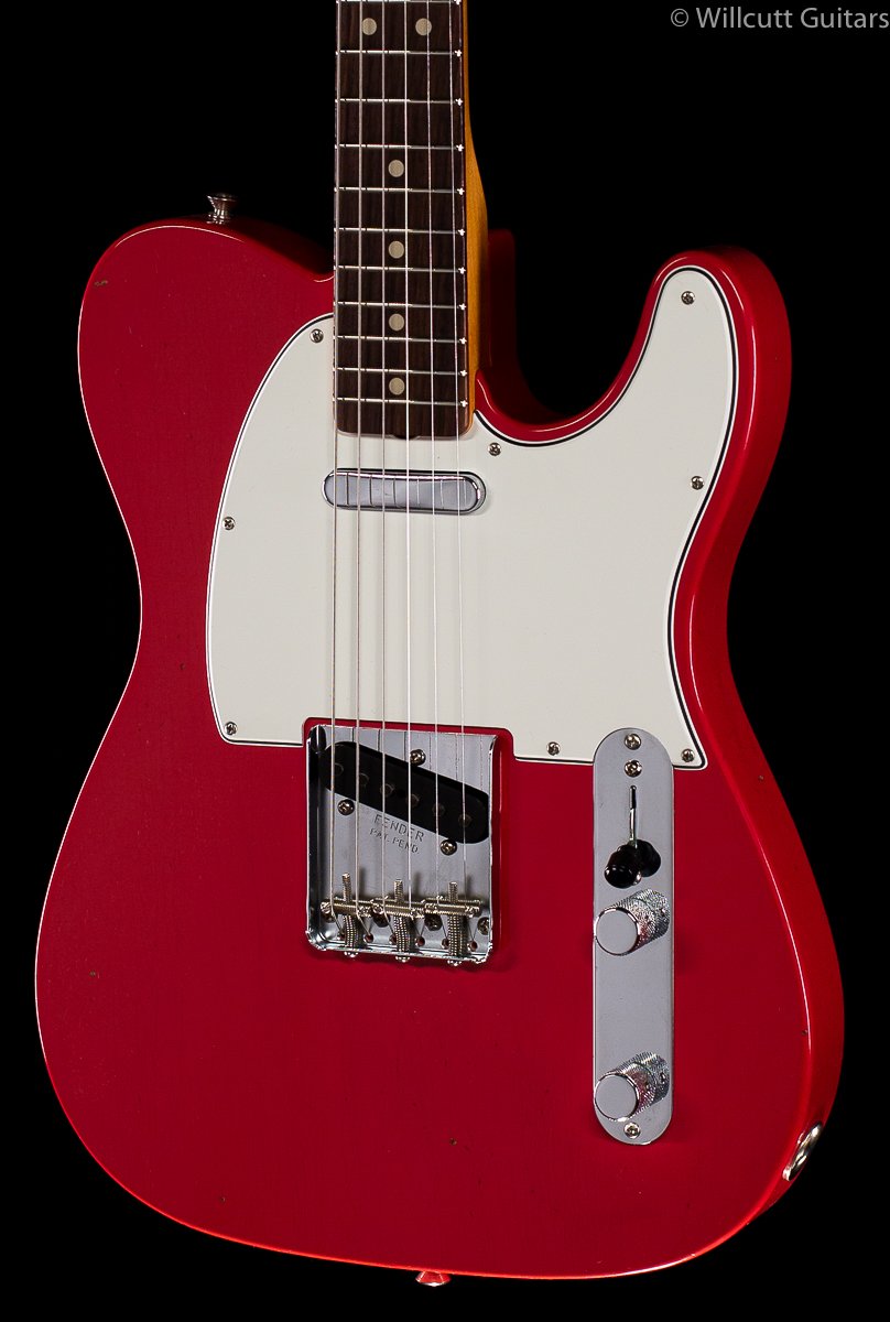 Fender Custom Shop 1963 Tele Journeyman Relic Fiesta Red