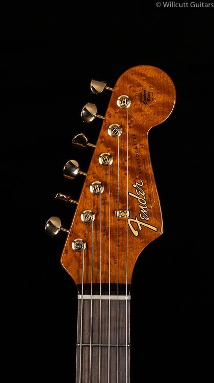 Fender Custom Shop Artisan Maple Burl Strat Aged Natural