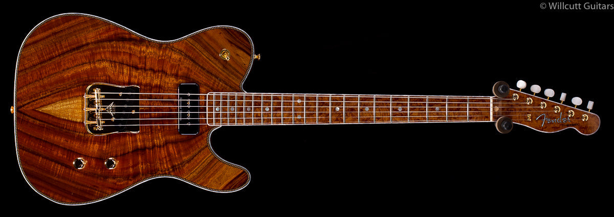 Fender Custom Shop Koa Top Tele NOS Apprentice Built