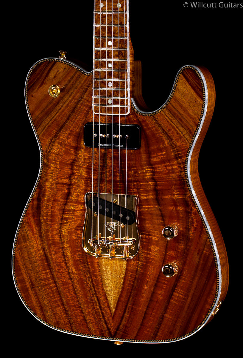 Fender Custom Shop Koa Top Tele NOS Apprentice Built